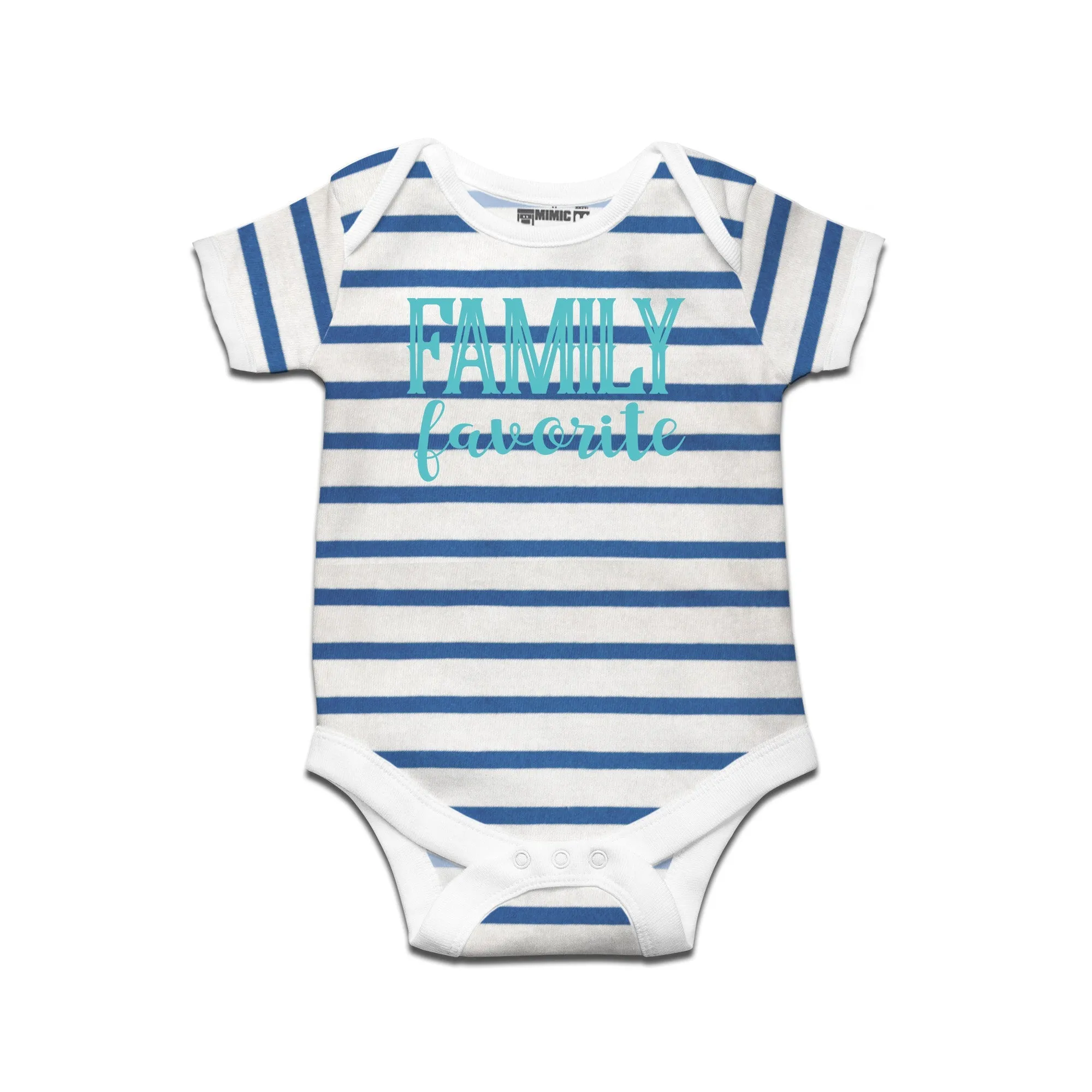 Kidswear By Ruse Family Favourite Printed Striped infant Romper For Baby