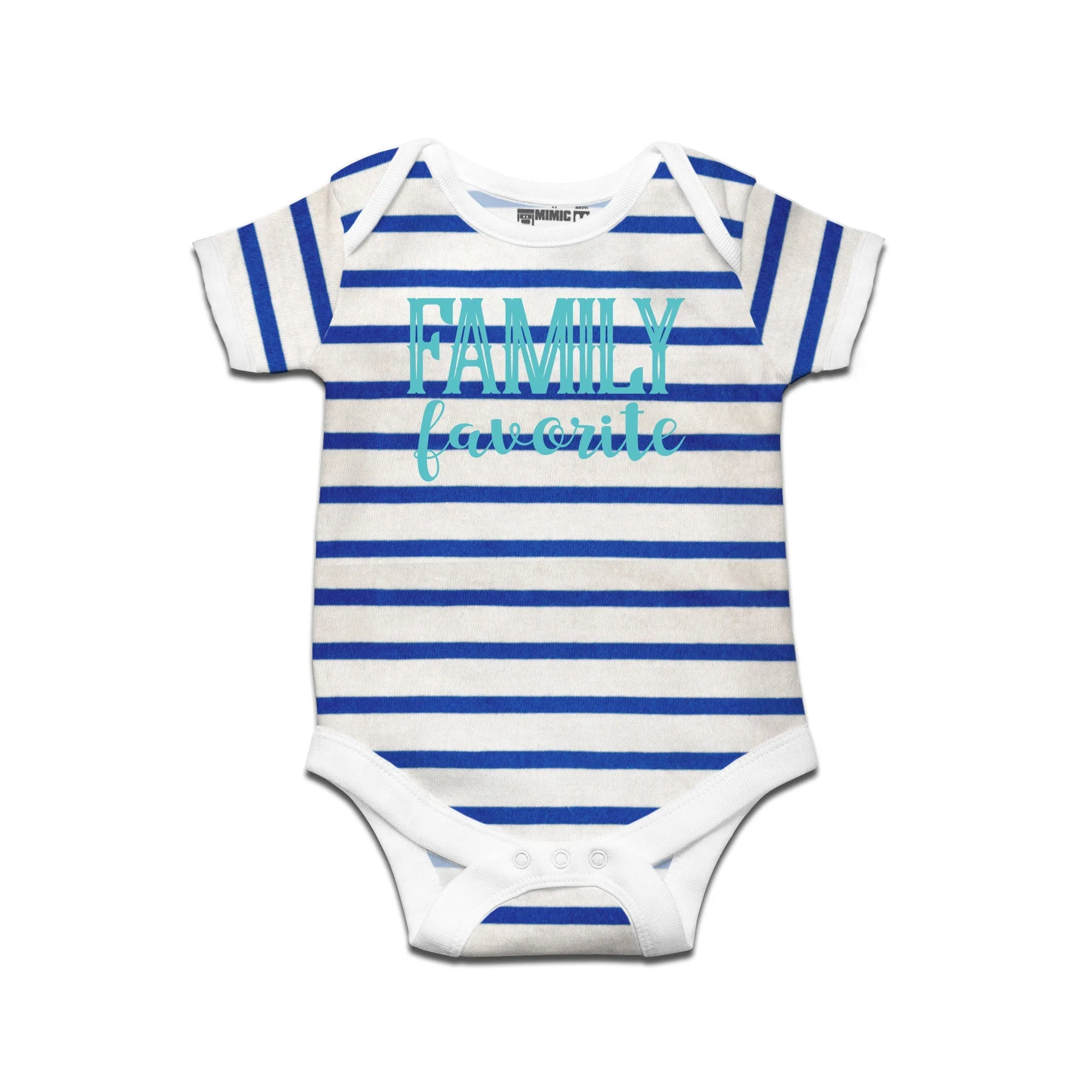 Kidswear By Ruse Family Favourite Printed Striped infant Romper For Baby