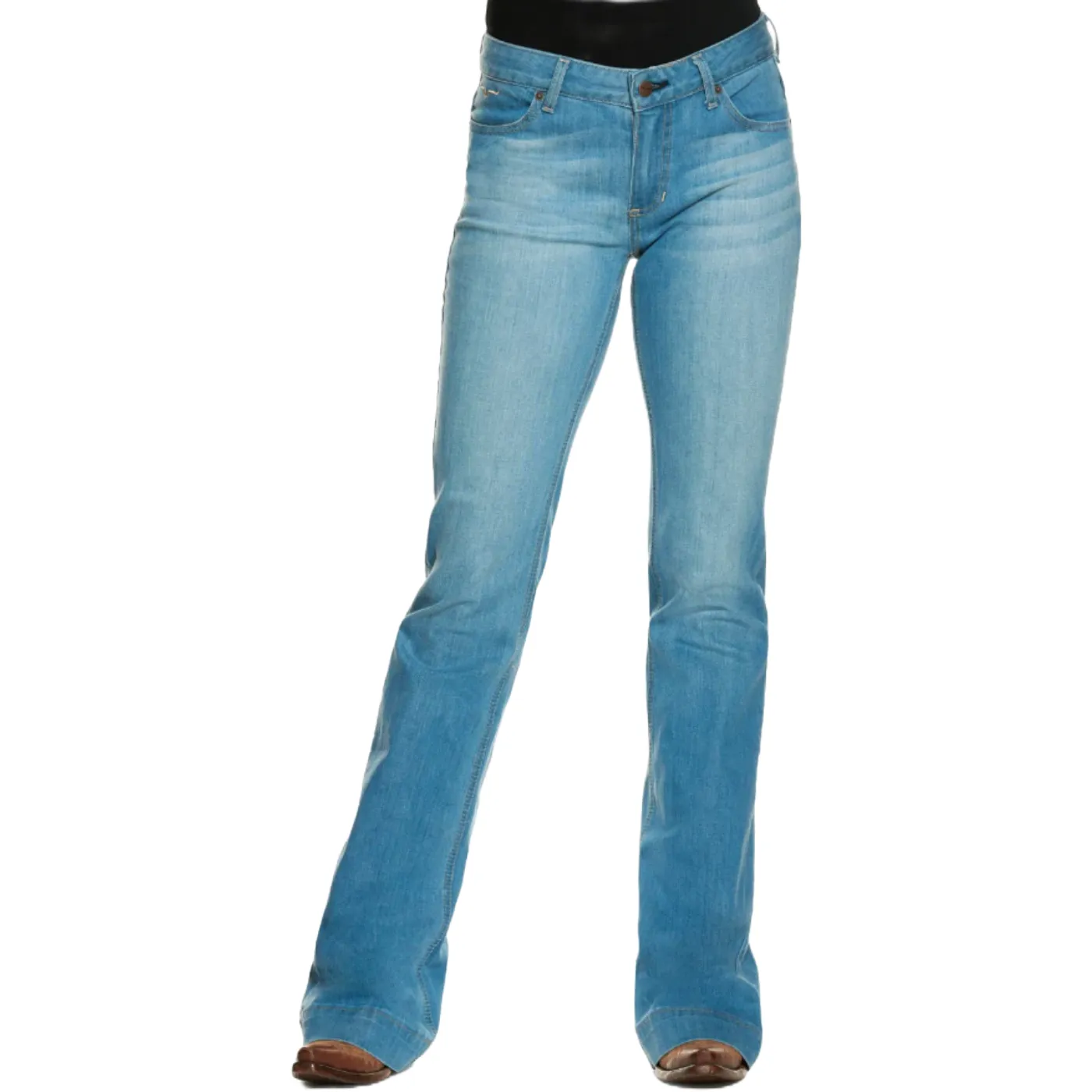 Kimes Ranch Ladies Lola Soho Fade Denim Blue Trouser Jeans WJE0000015