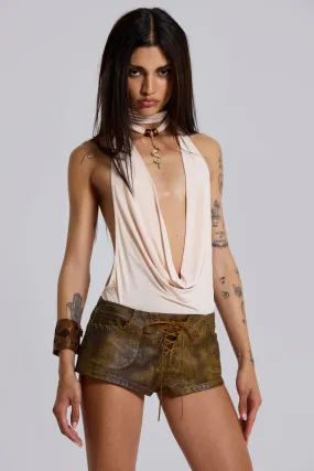 Koa 2-in-1 Backless Charm Bodysuit