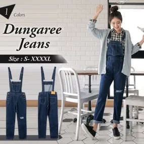 LARGE POCKET TROUSERS DUNGAREE JEANS