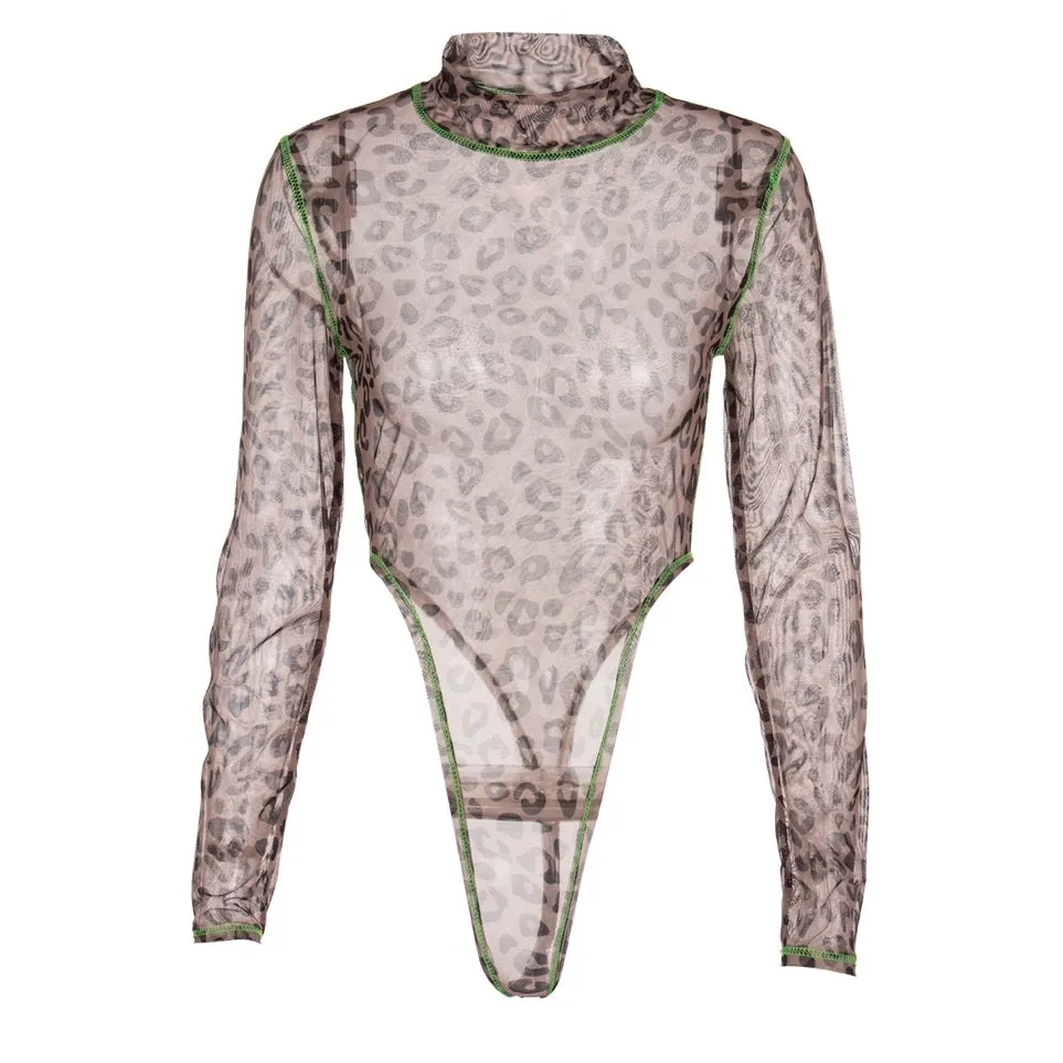 Leopard Teddy Bodysuit