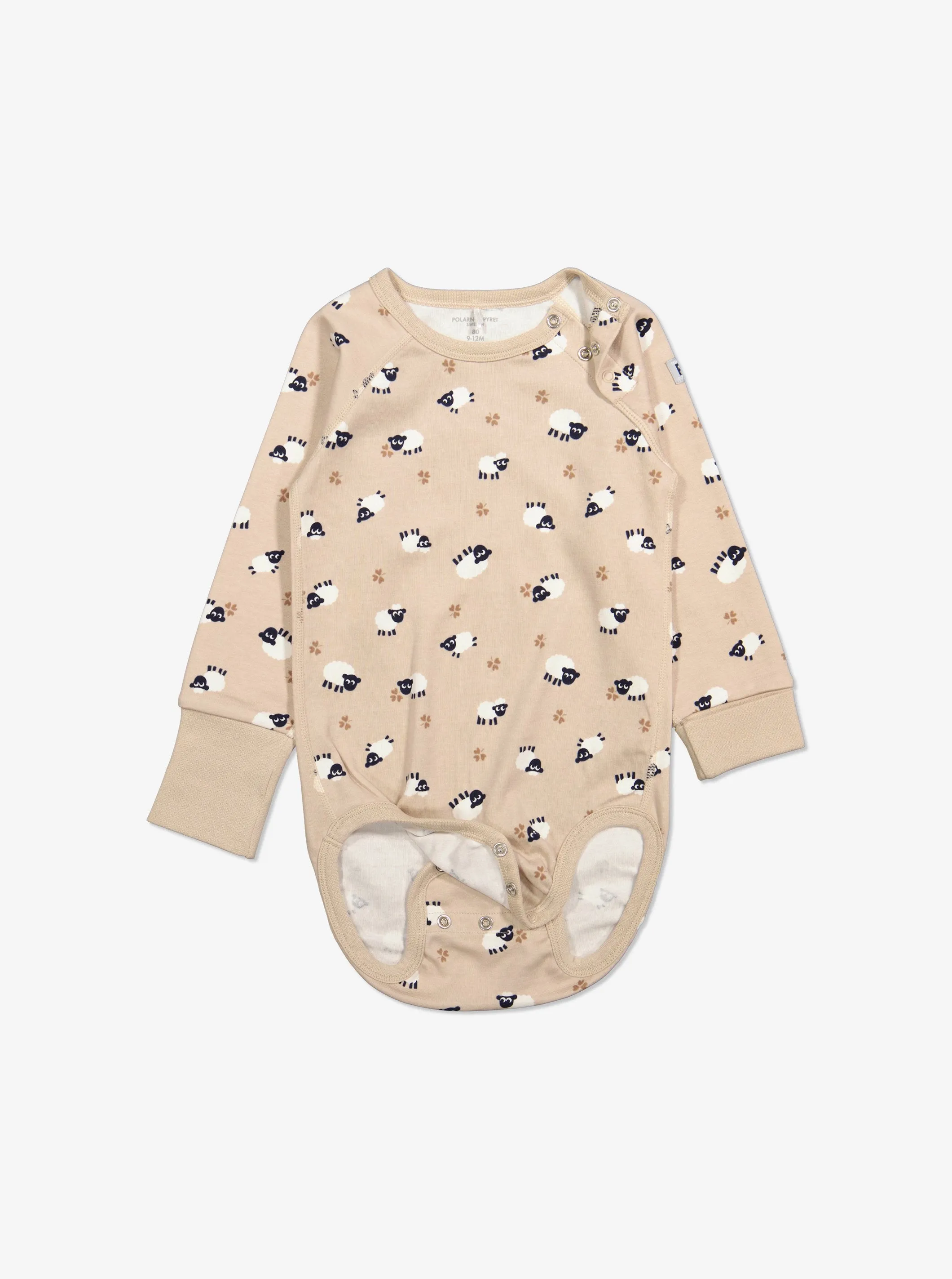 Little Lamb Print Babygrow