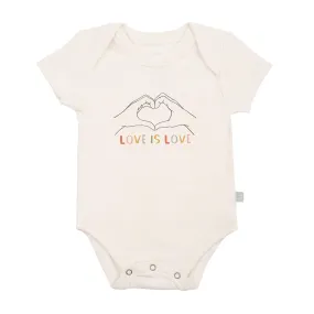 Love is Love · Organic Cotton Short-sleeve Onesie