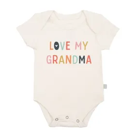 Love My Grandma Organic Graphic Bodysuit