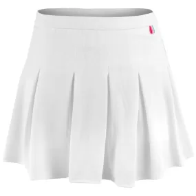 Lucky In Love Women's Winning Streak High Waist Skirt - White