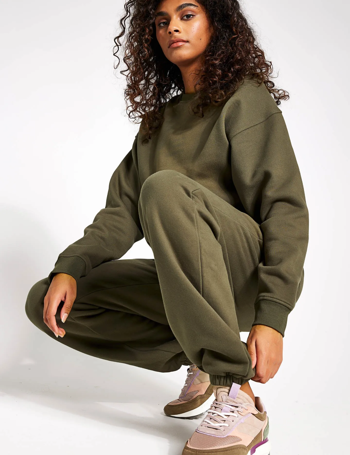 Lucy Track Pants - Olivine