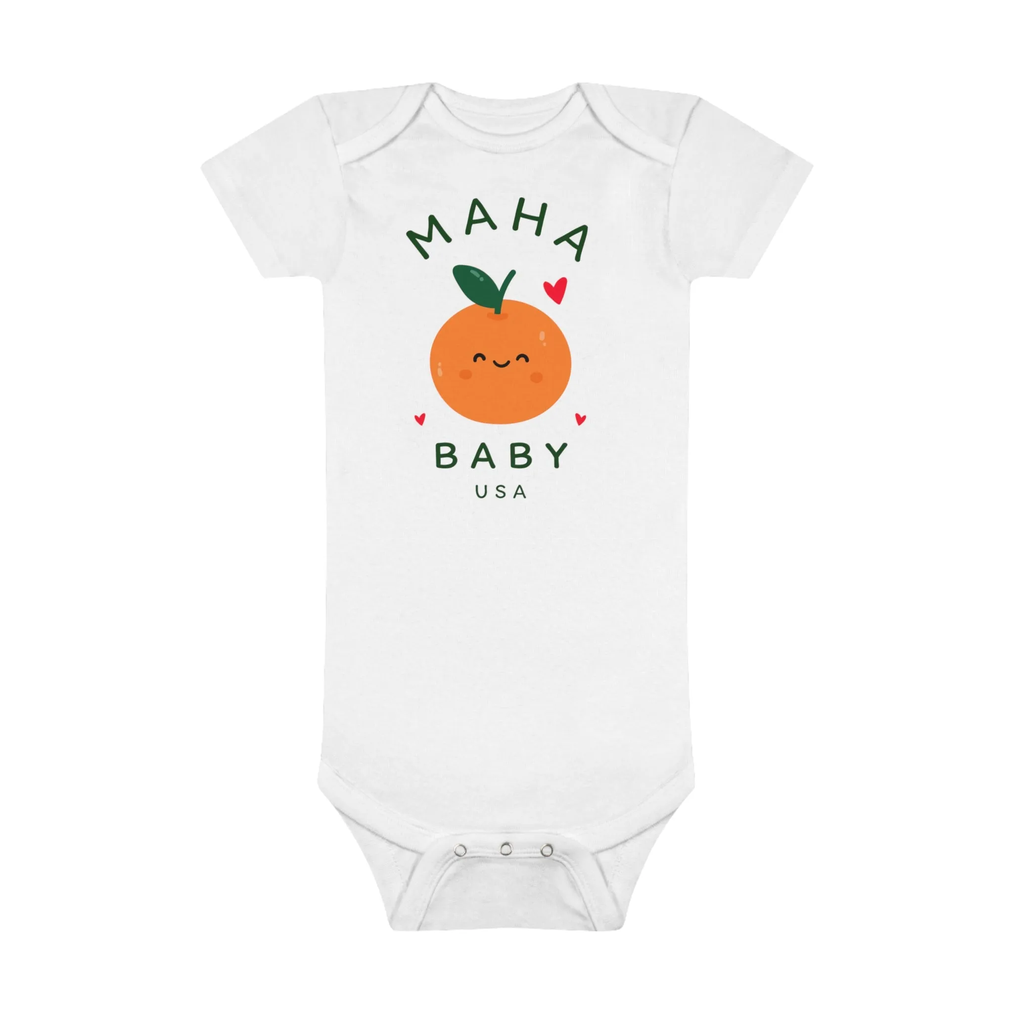 MAHA Baby Onesie® Organic Baby Bodysuit