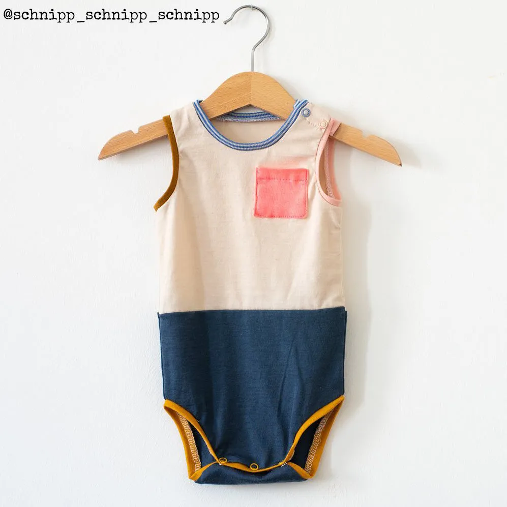 MALAGA Bodysuit - Baby 1M/4Y - Paper Sewing Pattern