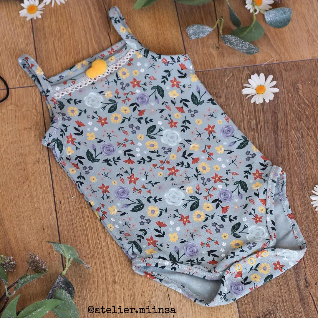 MALAGA Bodysuit - Baby 1M/4Y - Paper Sewing Pattern