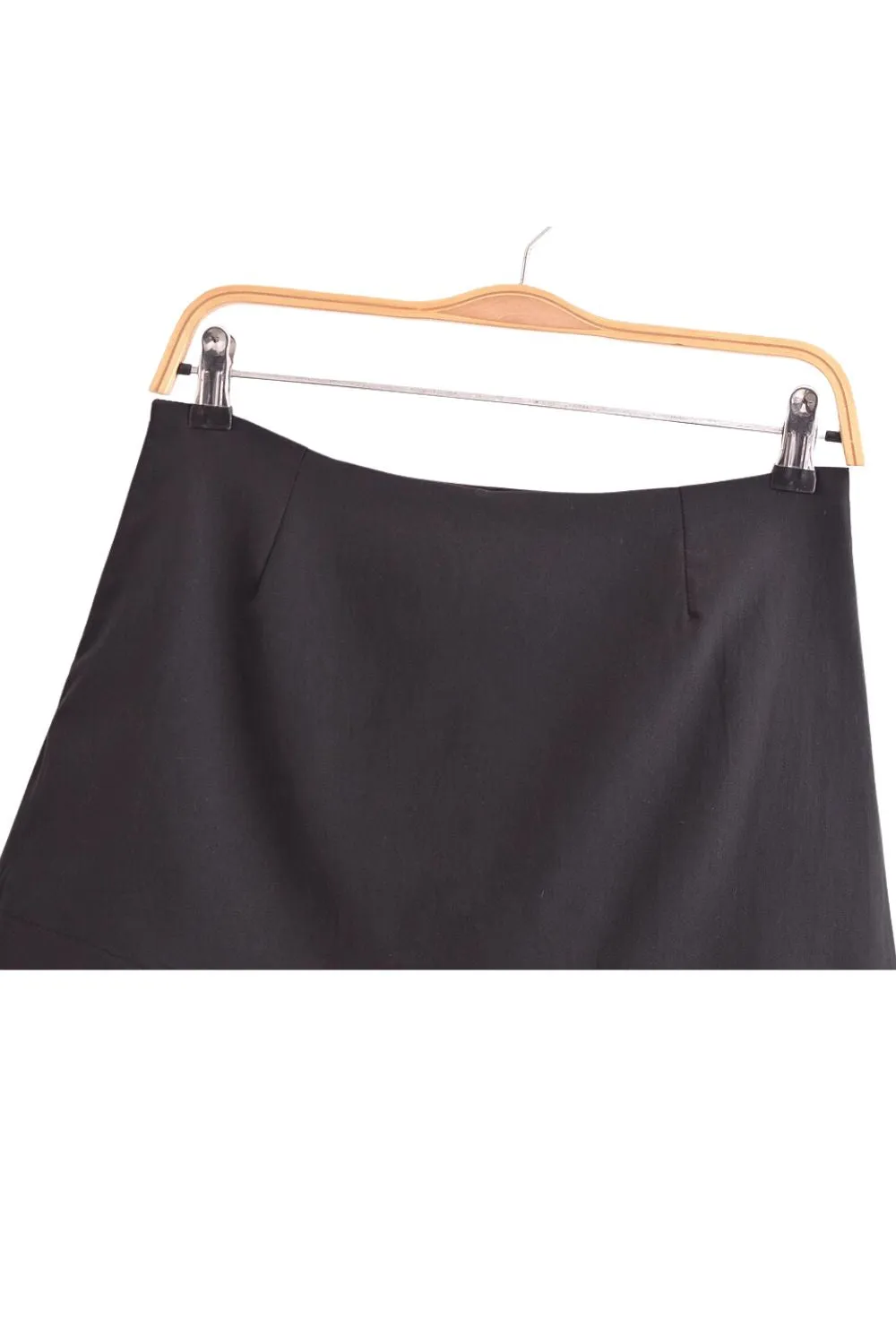 'Marjorie' Button-Front Mid-Waist Casual Culottes