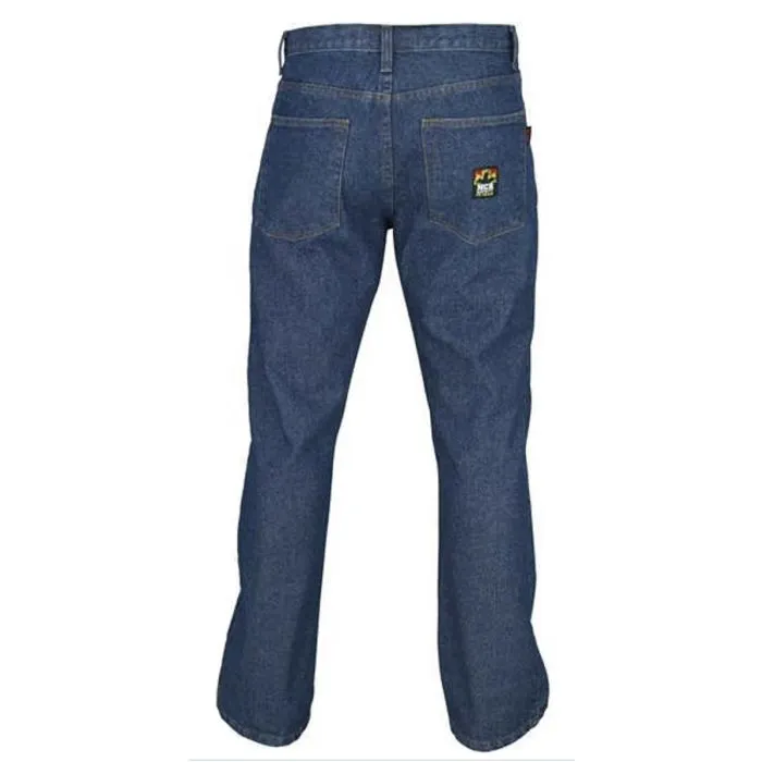 MCR Safety P1D4436 13 Oz. Flame Resistant Denim Jeans, Blue, 44 Inch Waist, 36 Inch Inseam, 1 Each