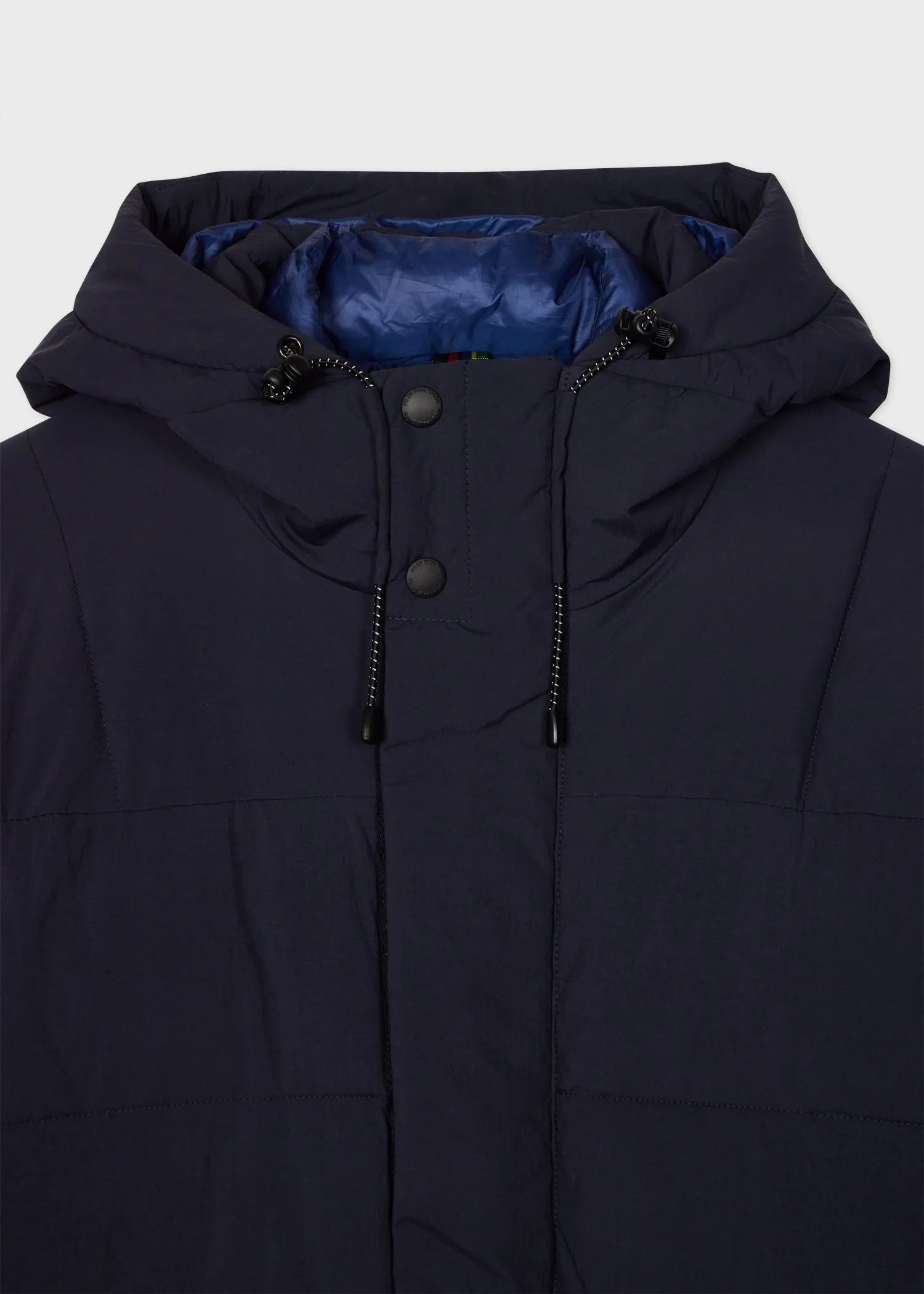 Men's Paul Smith Dark Navy Fibre Down Long Coat