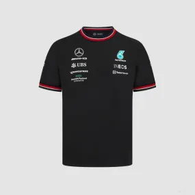 Mercedes Kids T-Shirt, Team, Black, 2022