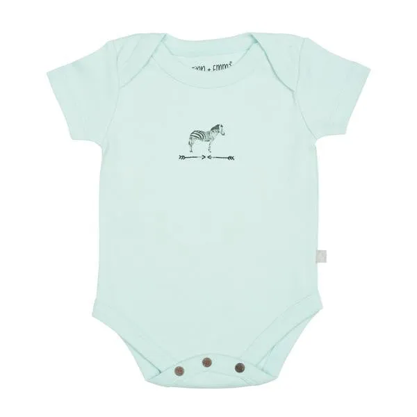 Miami Zoo Lap Bodysuit in Pastel Turquoise