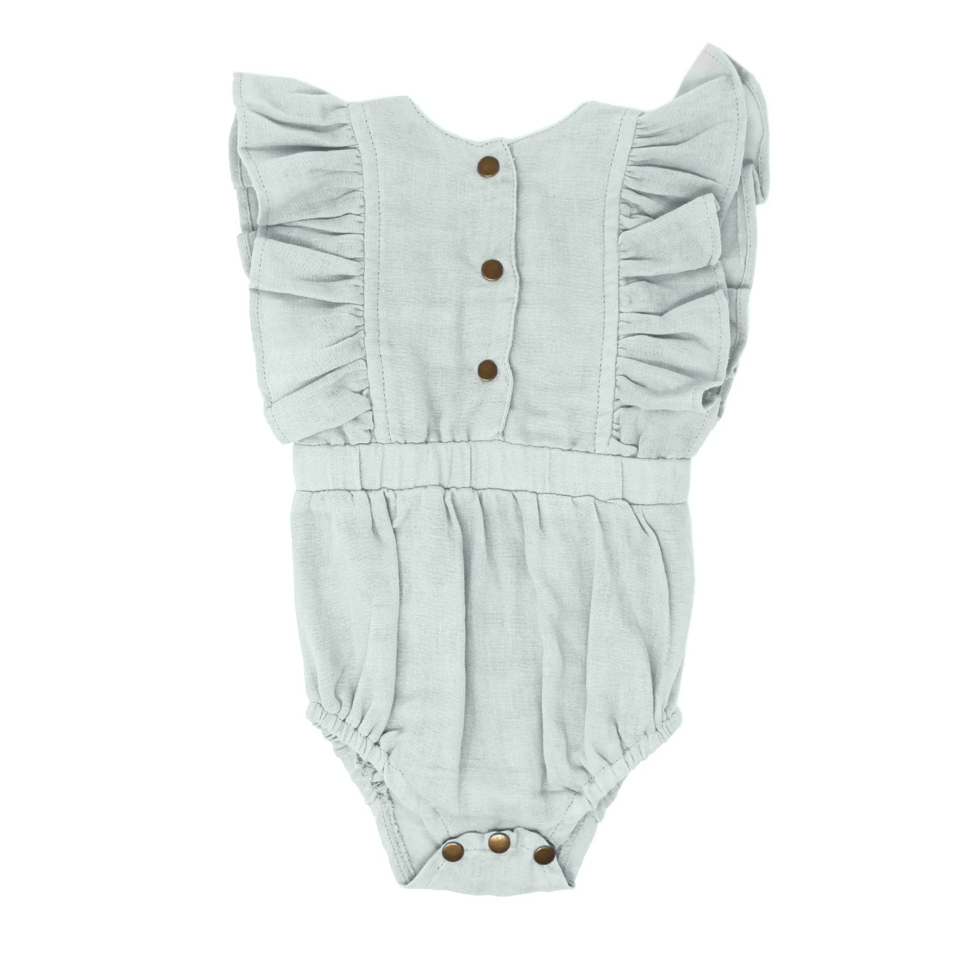 Muslin Ruffle Bodysuit