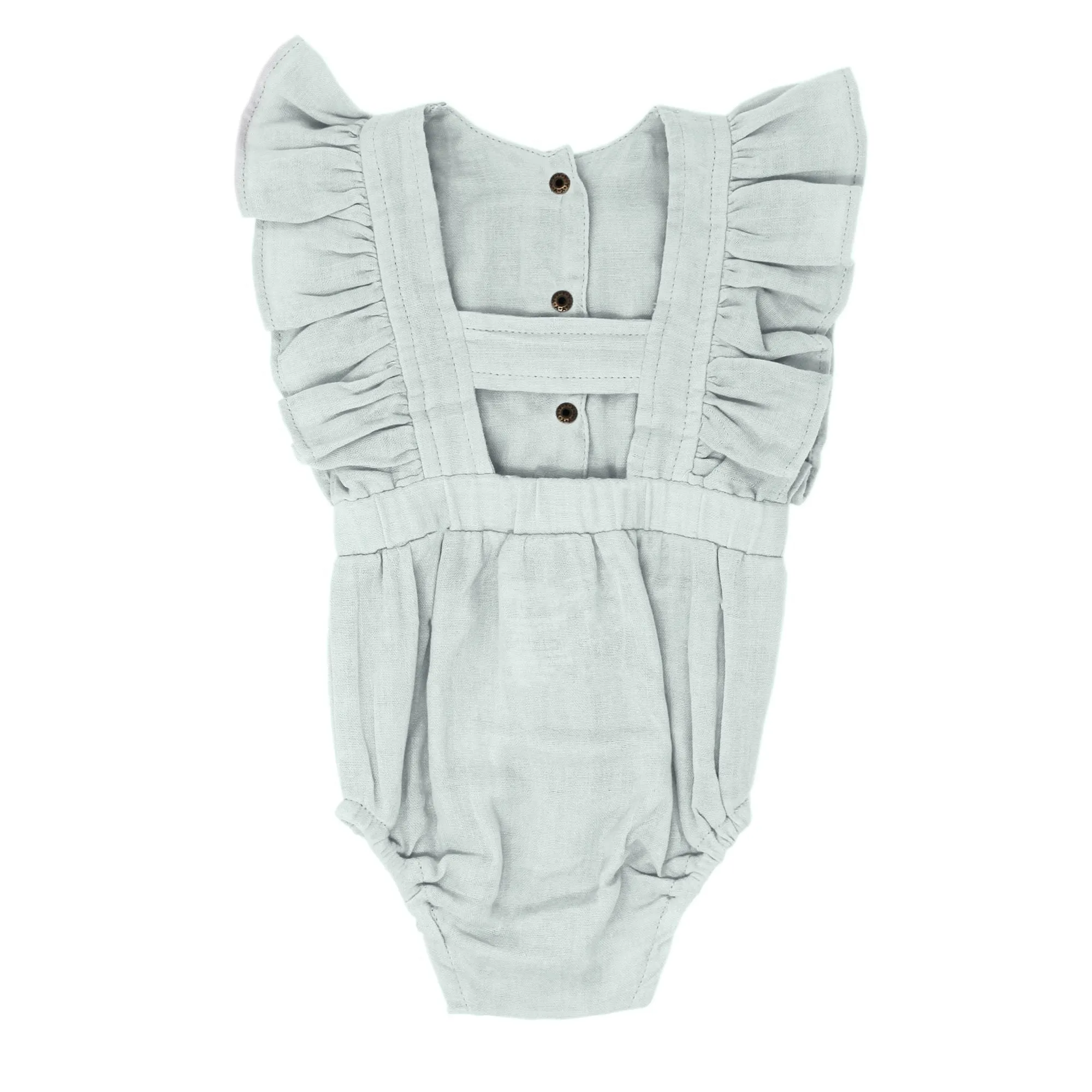 Muslin Ruffle Bodysuit