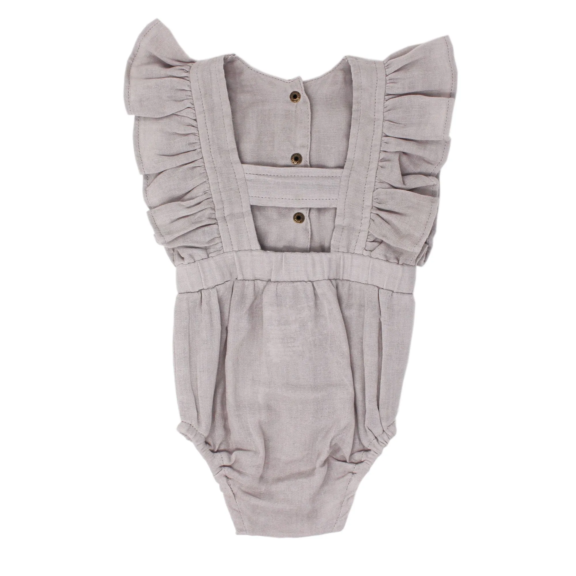 Muslin Ruffle Bodysuit