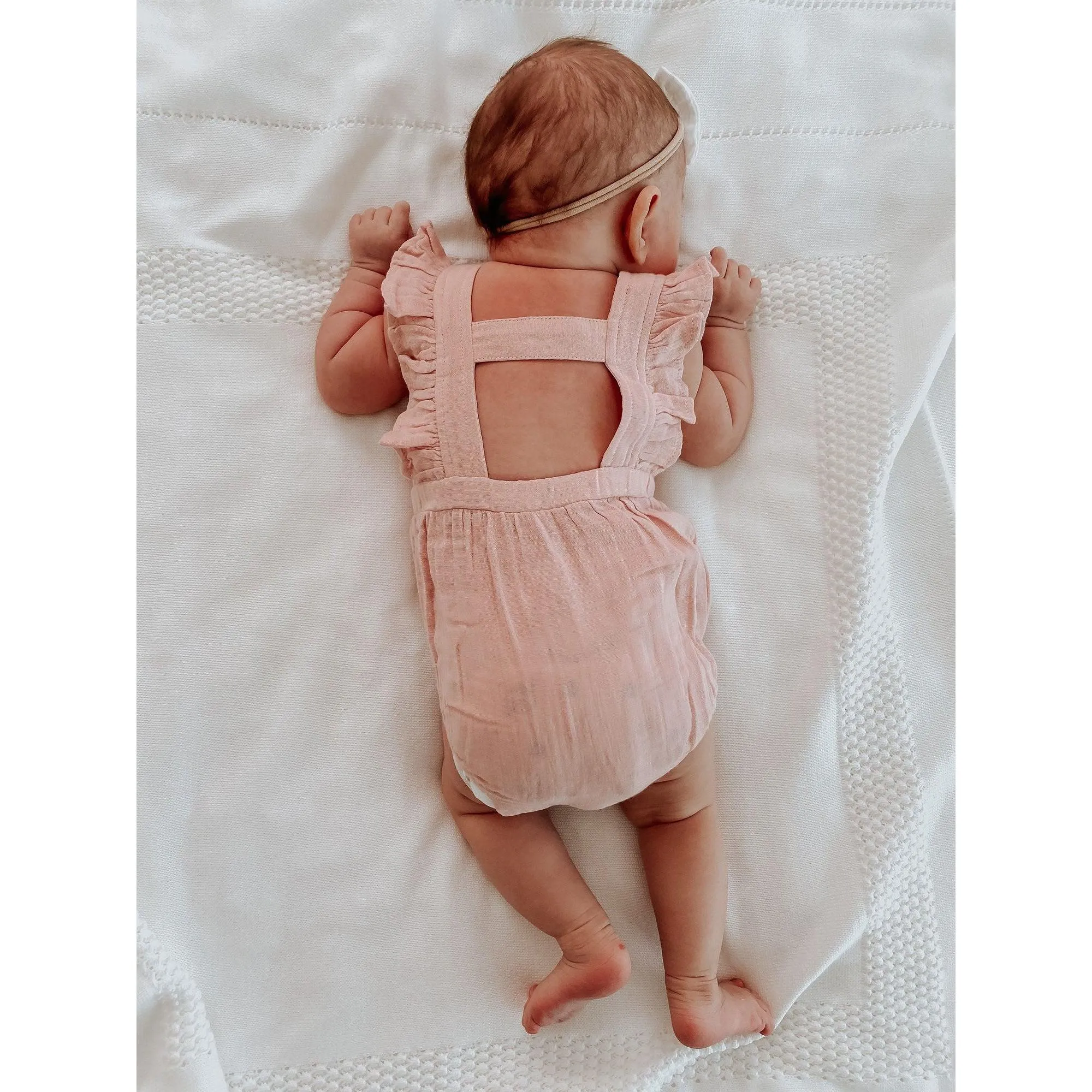 Muslin Ruffle Bodysuit