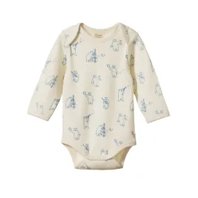 Nature Baby LS Bodysuit - Bluegrass Bears