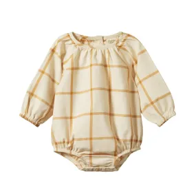 Nature Baby Meadow Bodysuit - Picnic Check