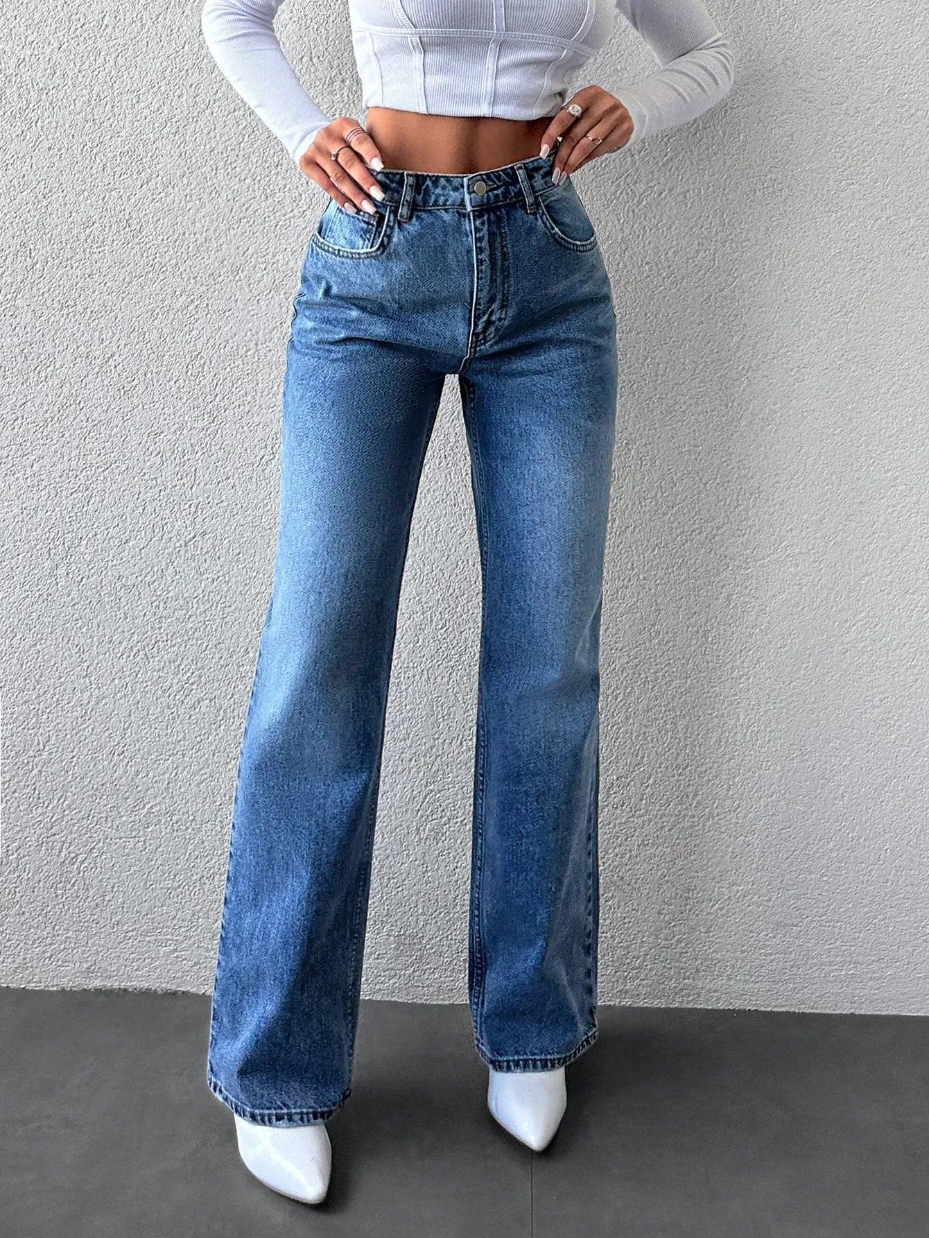 Oh So Vintage Wide Leg Jeans