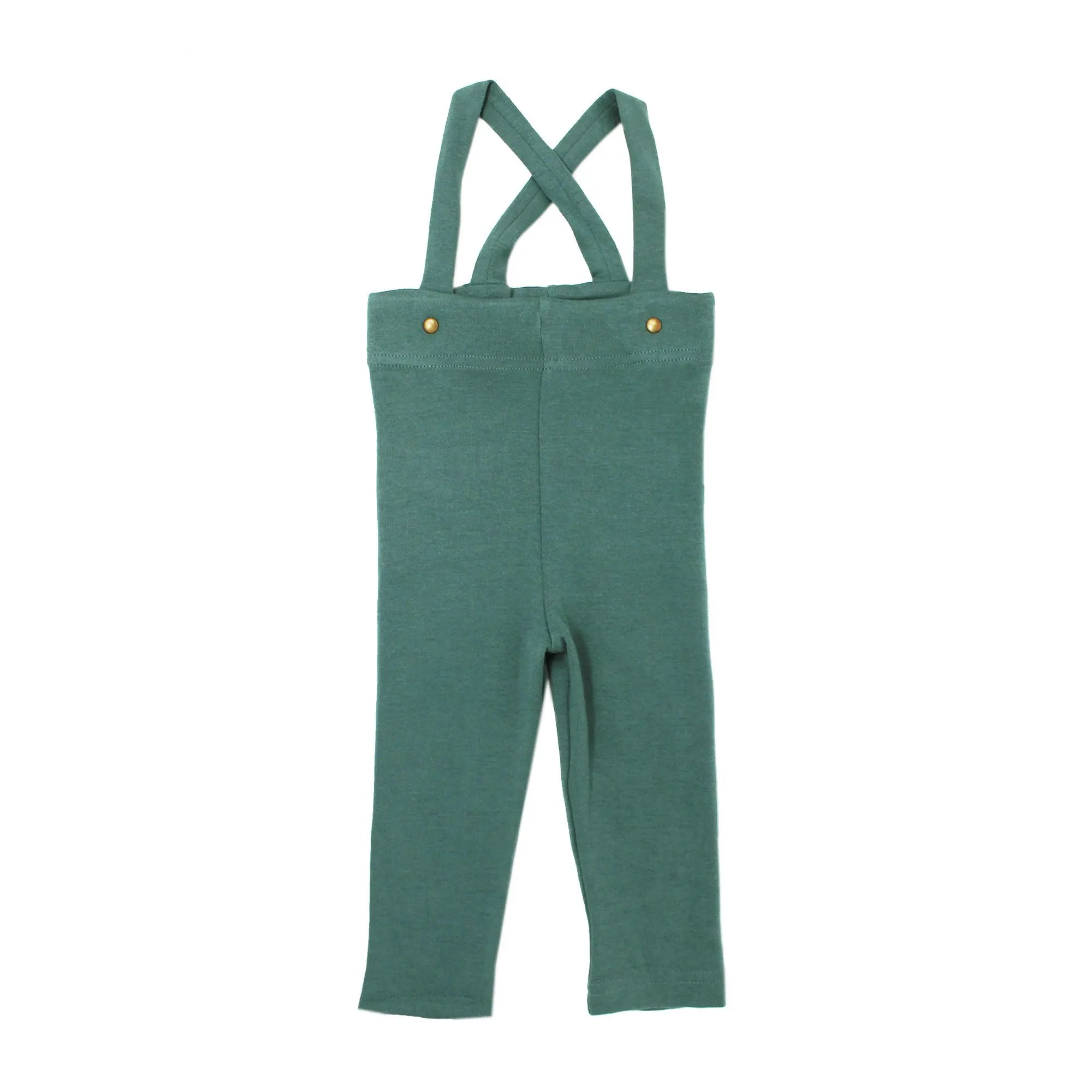 Organic Abyss Blue Suspender Pant