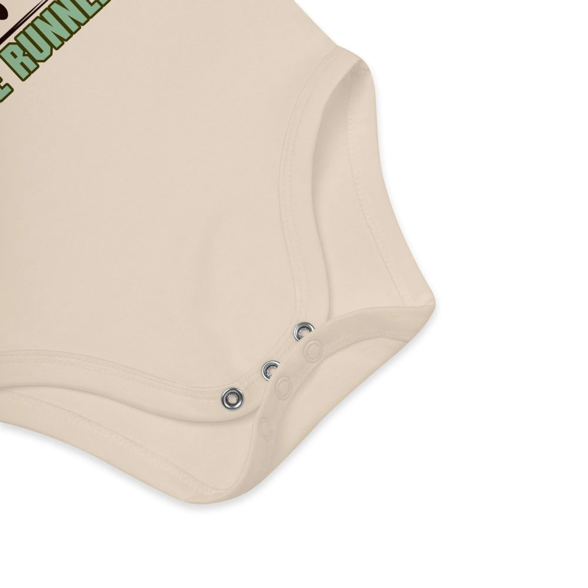 Organic Cotton Baby Bodysuit Papa’s Future Runner