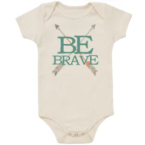 Organic Cotton Bodysuit, Be Brave