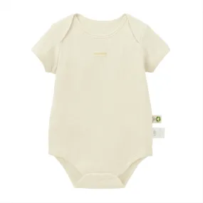 Organic Cotton Short-Sleeve Onesie Bodysuit (GOTS Certified)