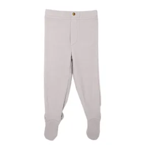 Organic Fog Gray Footed Pant