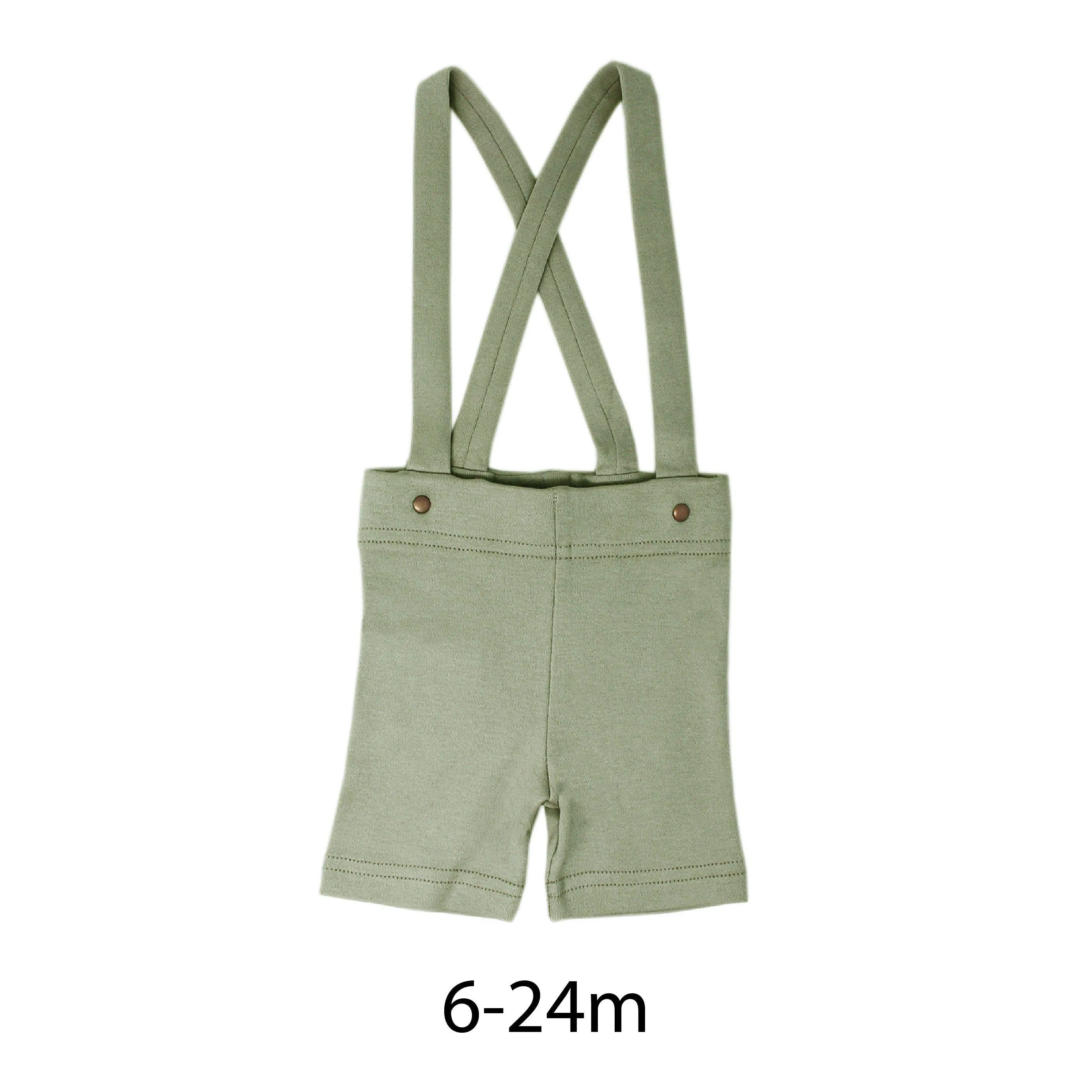 Organic Suspender Shorts