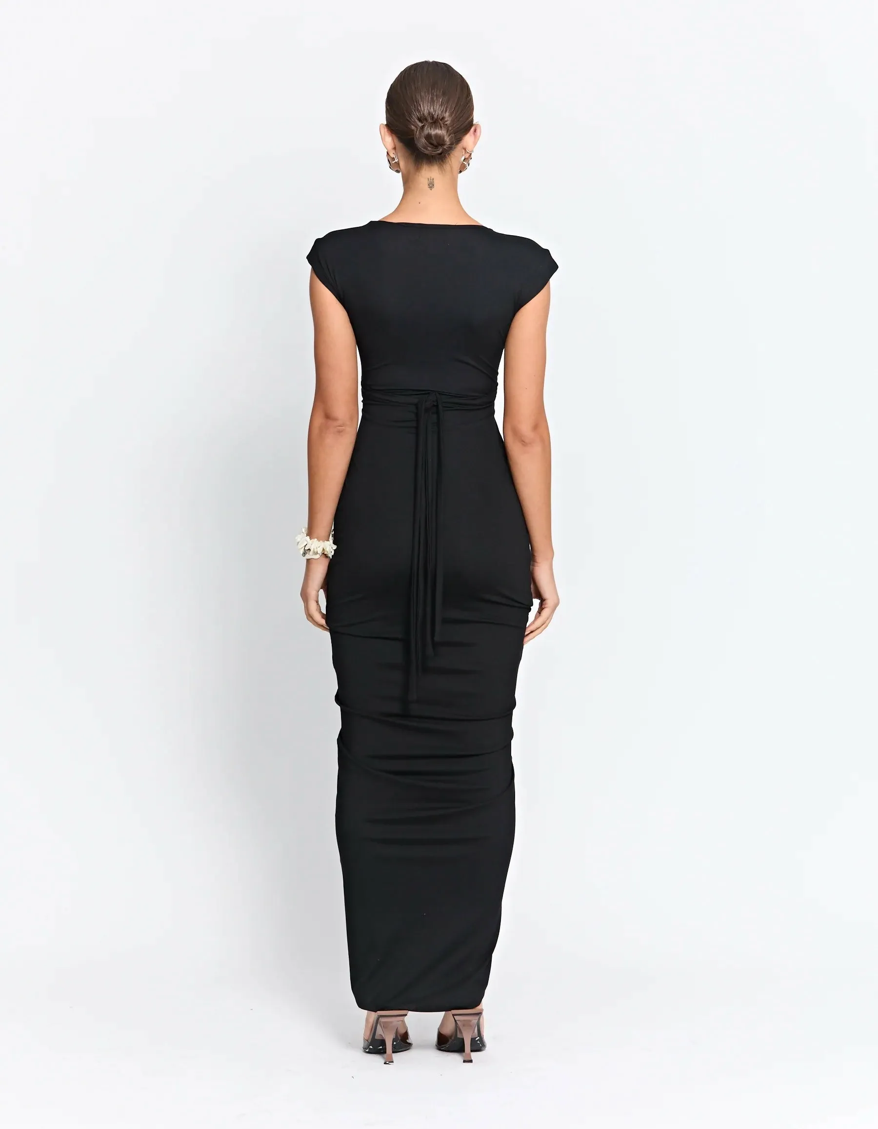 Pfeiffer Ramos Midi Dress Black