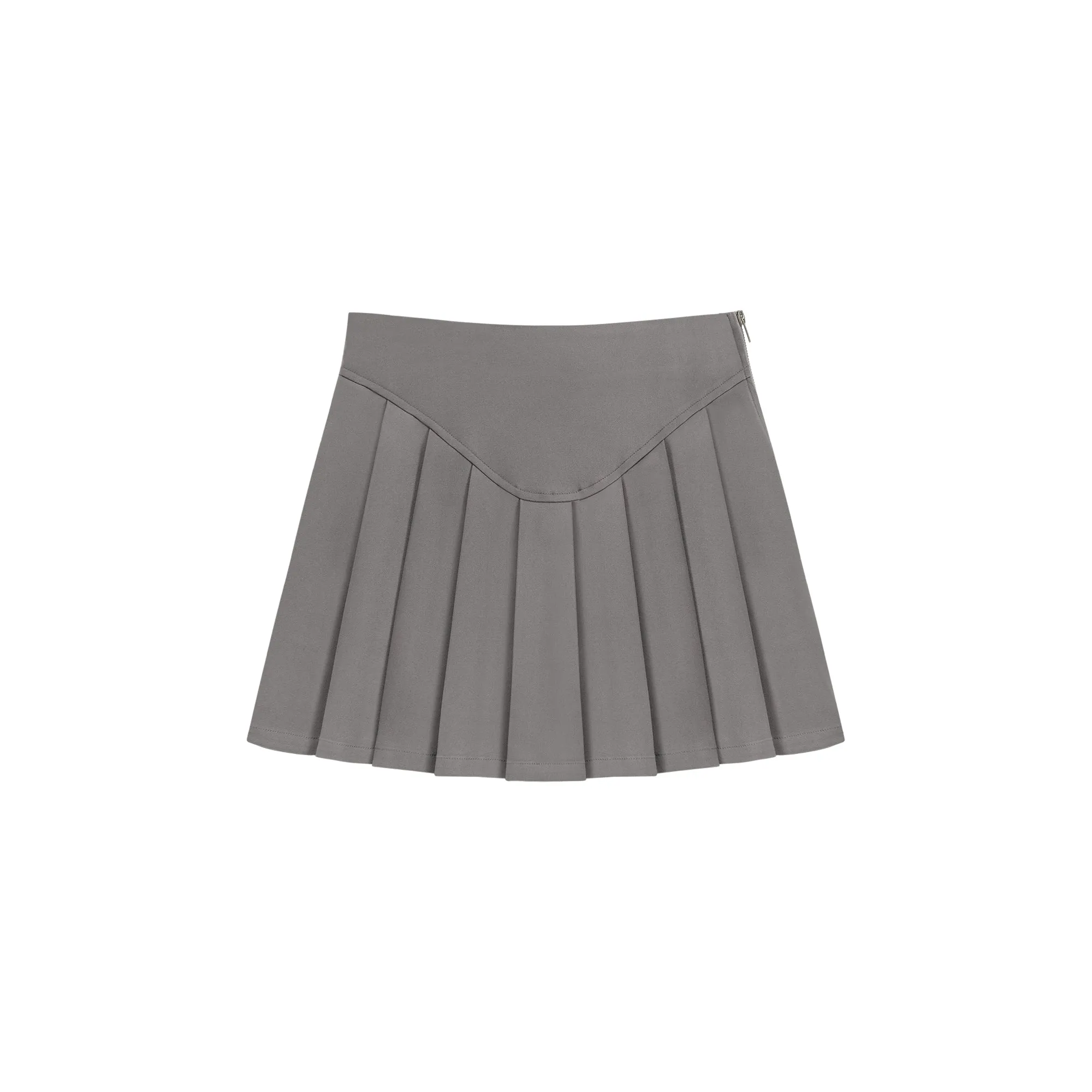 Pleated Mini Skirt