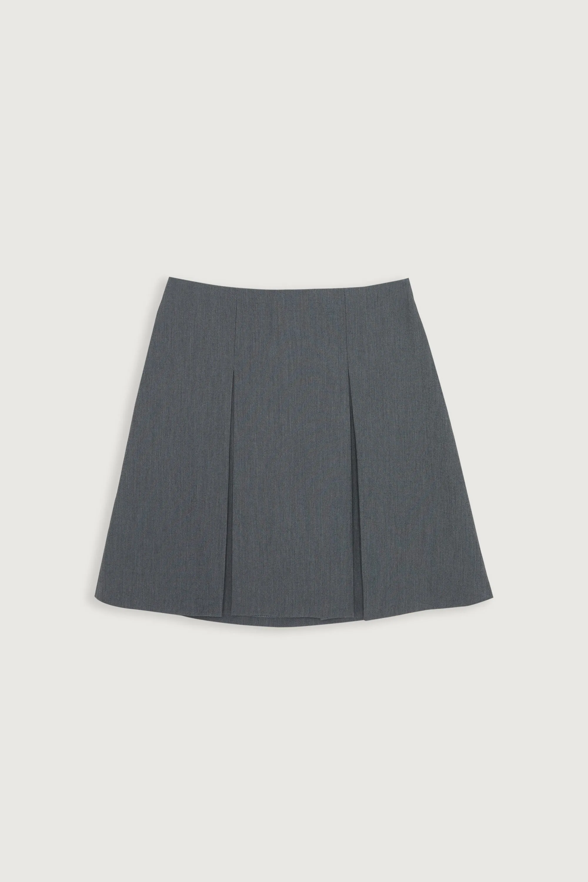 PLEATED MINI SKIRT