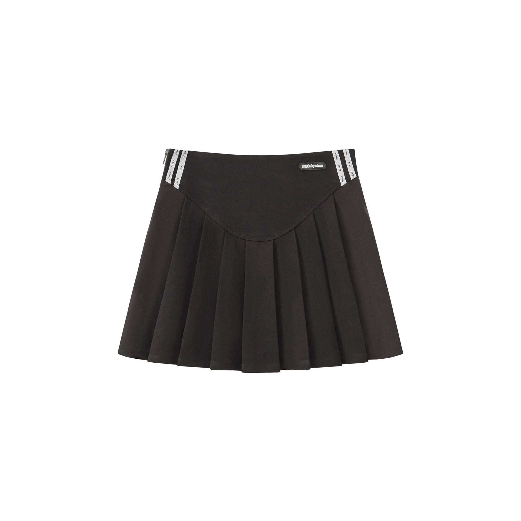 Pleated Mini Skirt