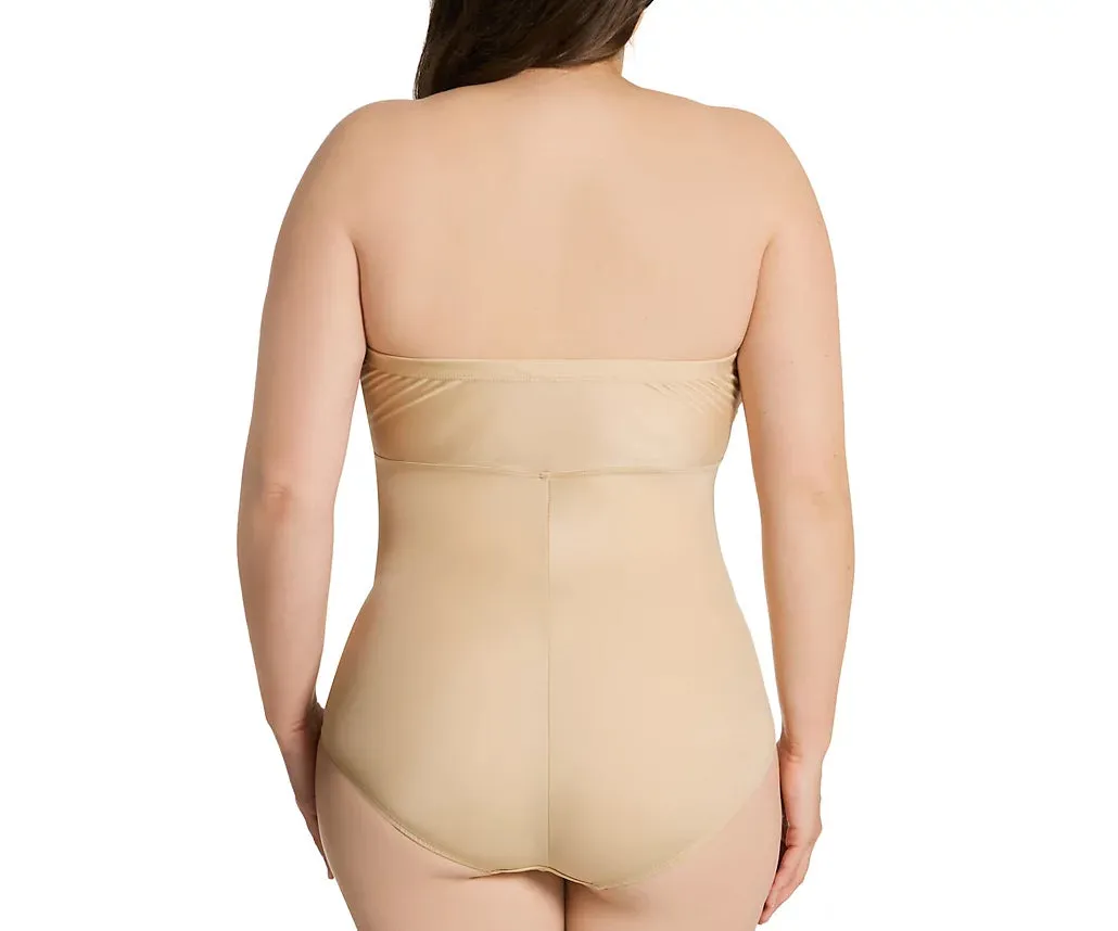 Plus Size InstantFigure Bandeau Brief Bodysuit Shapewear WBS012C