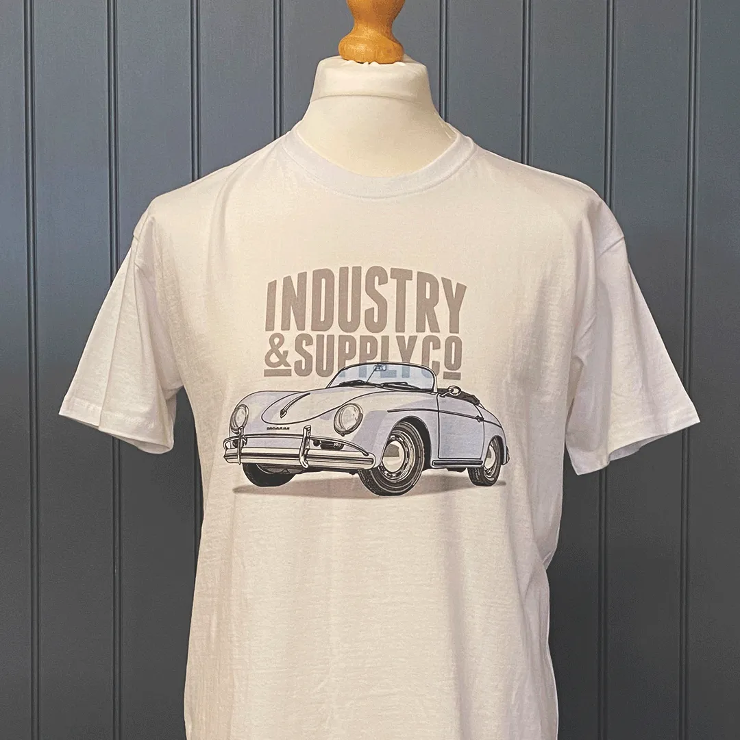 PORSCHE 365 SPEEDSTER (FRONT & BACK PRINT) T-SHIRT