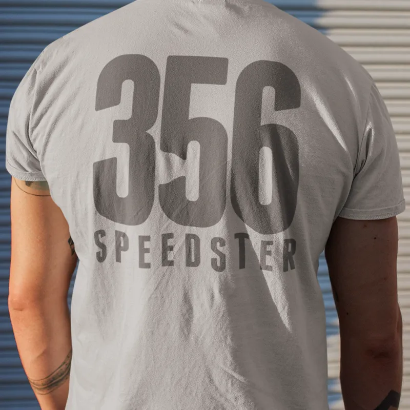 PORSCHE 365 SPEEDSTER (FRONT & BACK PRINT) T-SHIRT