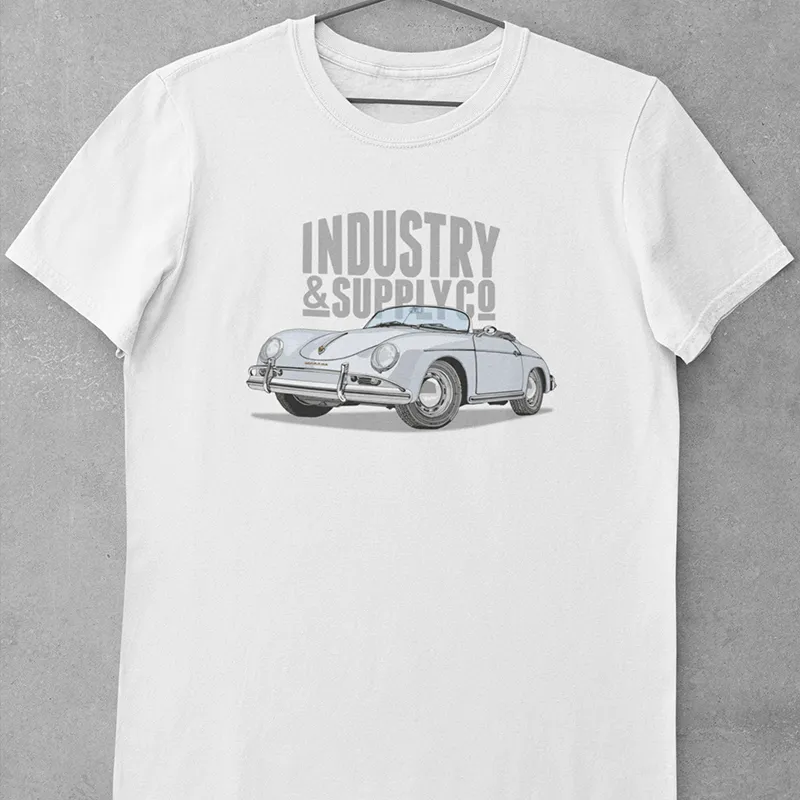 PORSCHE 365 SPEEDSTER (FRONT & BACK PRINT) T-SHIRT