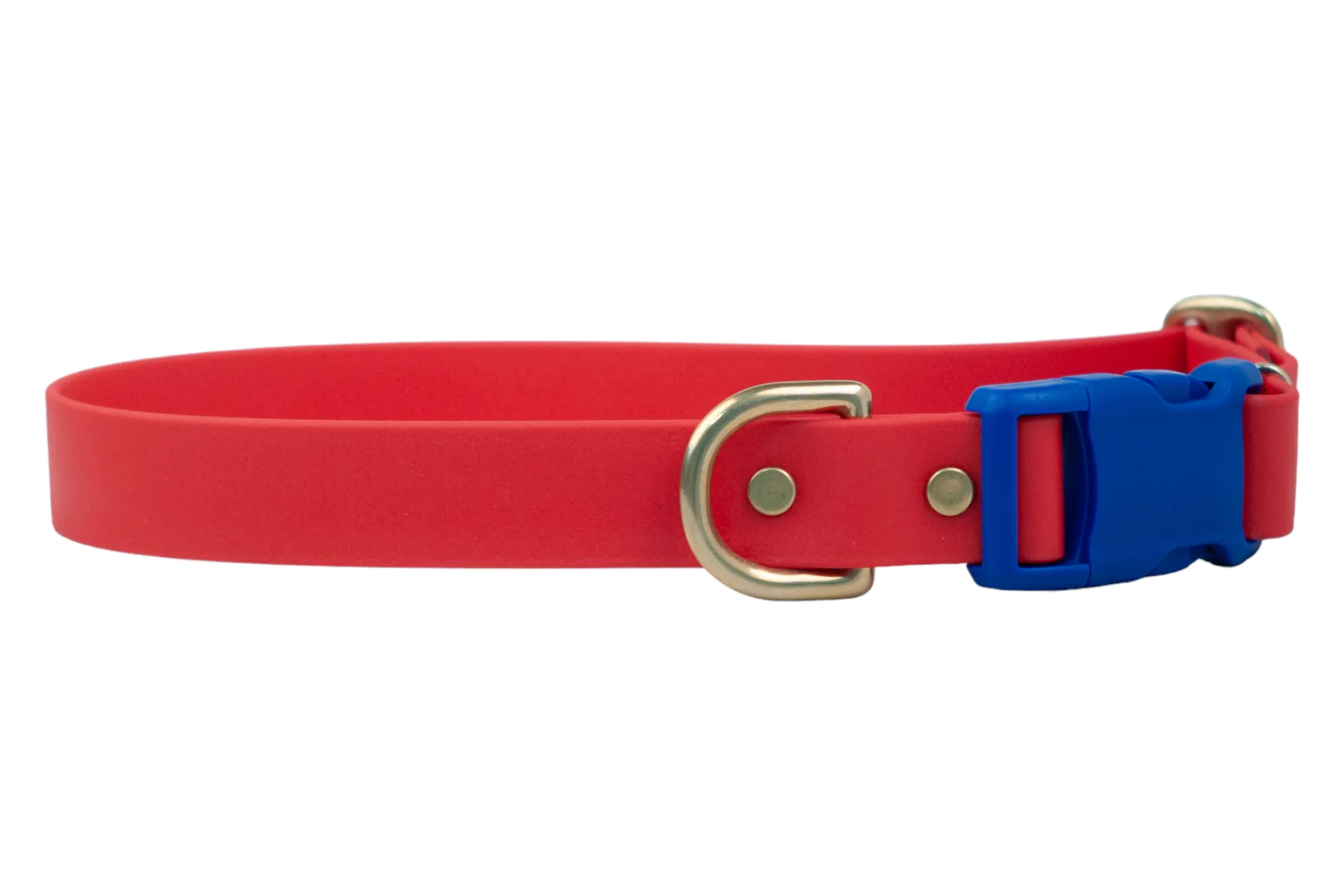 Red Biothane Collar