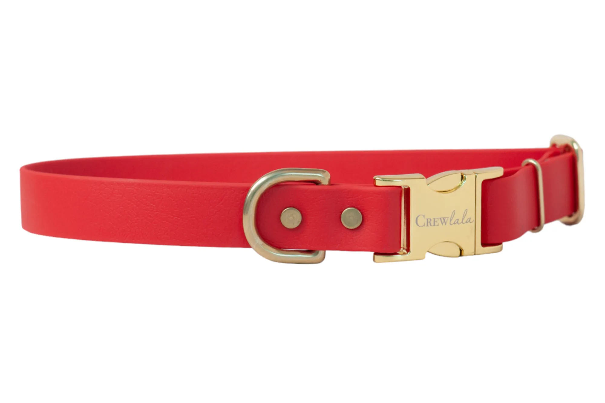 Red Biothane Collar