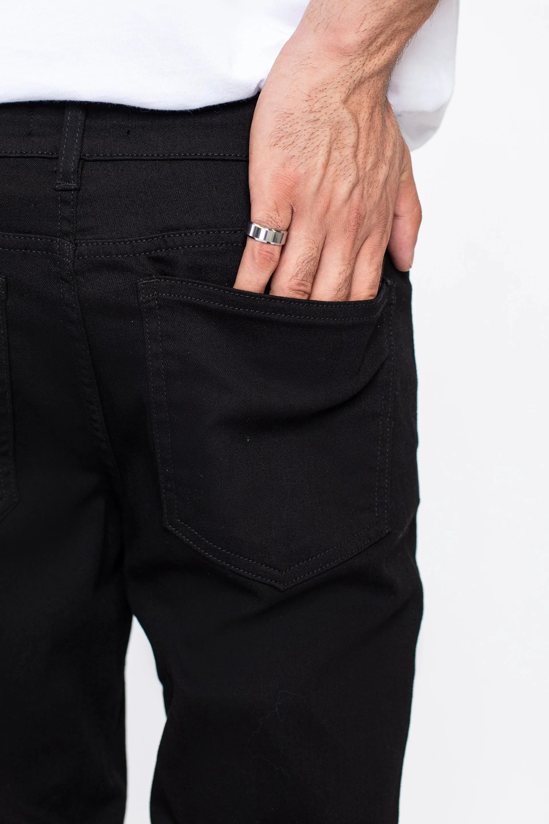 Regular fit Black jeans