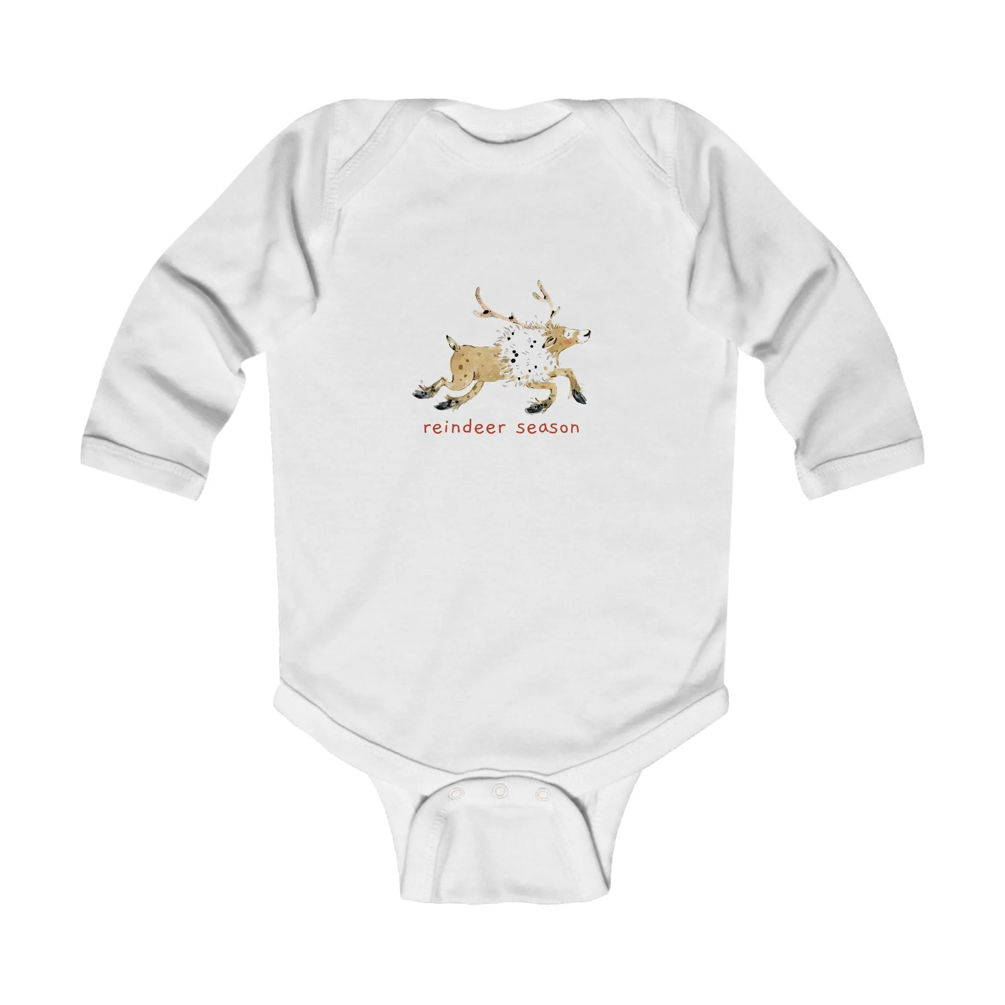 Reindeer Season Baby Bodysuit