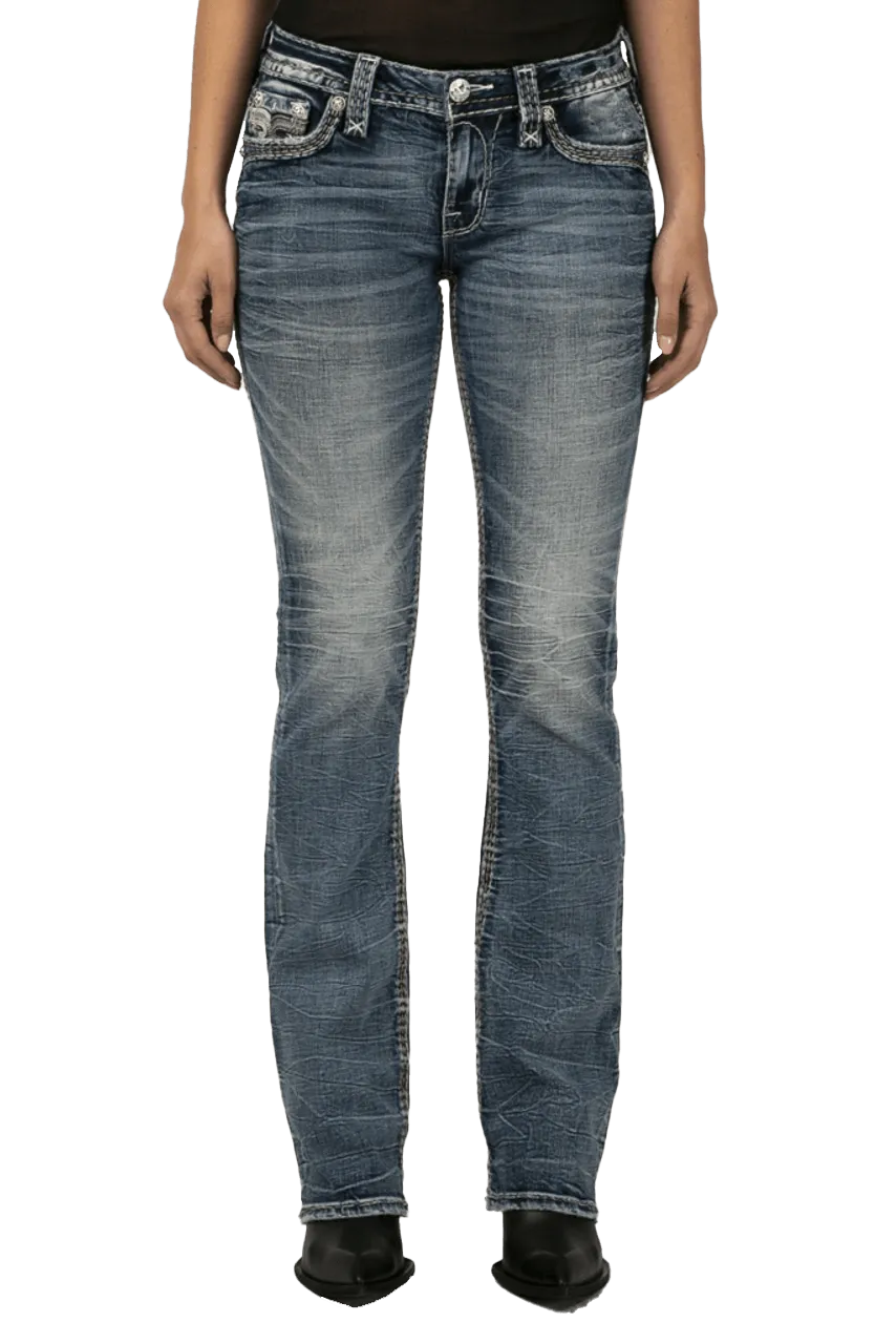 Rock Revival Women's Kiley B208 Boot Cut Jeans