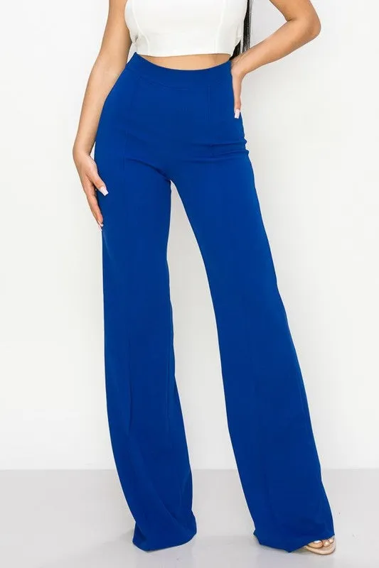 Royal Blue The Most Popular High Waisted Dress Pants