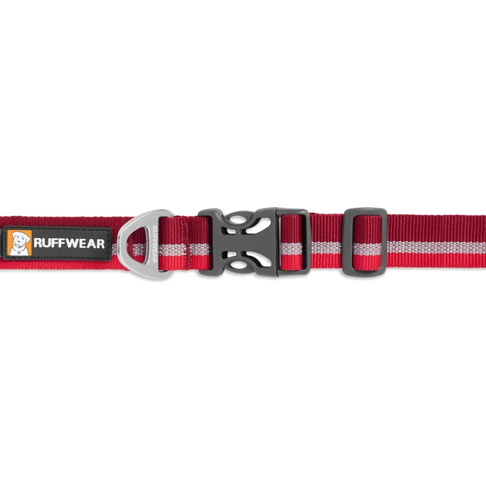 Ruffwear Crag Reflective Dog Collar (Cindercone Red)