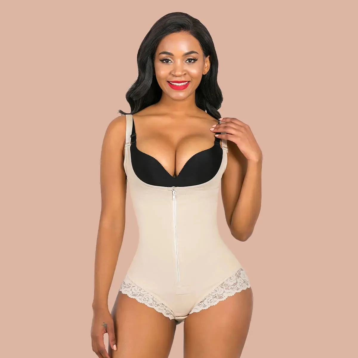 SHAPERX Shapewear for Women Fajas Colombianas Tummy Control Bodysuit