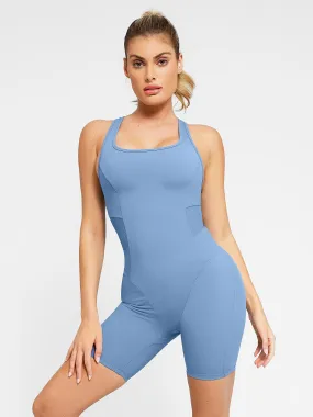 Shapewear Slimming Racerback Romper