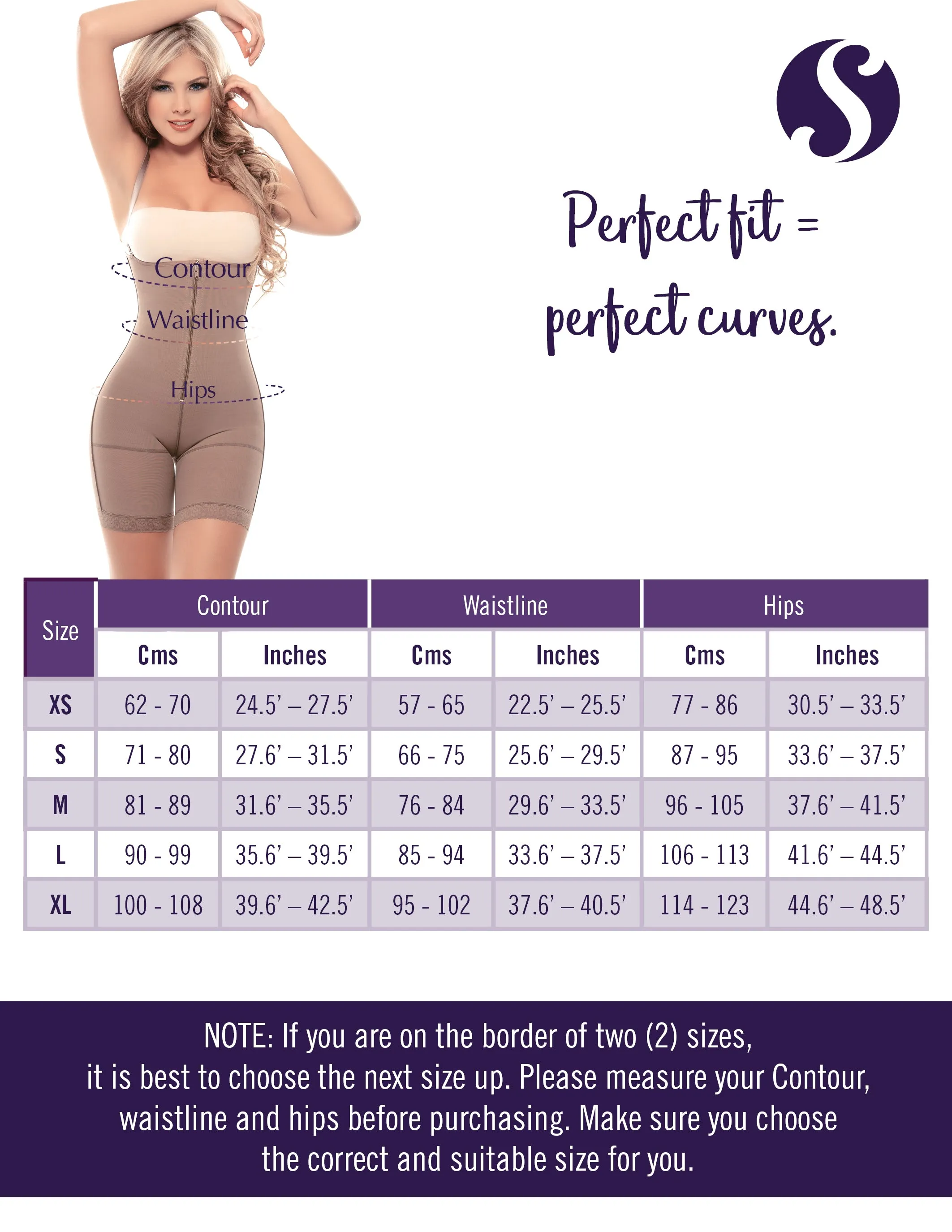 Siluet 1014 Postsurgical Slimming Braless Mid-Thigh Body Shaper